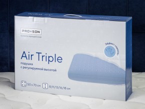 PROxSON Подушка Air Triple (Хлопок Cатин + поликоттон) 50x70 в Нытве - nytva.mebel24.online | фото 12