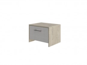 PROxSON Тумба Varna (ЛДСП+ткань Бунратти/Savana Milk (молочный)) 51x40 в Нытве - nytva.mebel24.online | фото