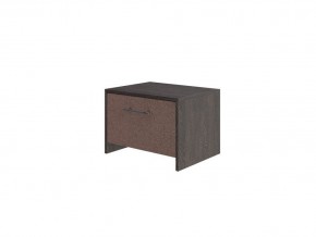 PROxSON Тумба Varna (ЛДСП+ткань Дуб Кантербери/Tesla Брауни) 51x40 в Нытве - nytva.mebel24.online | фото