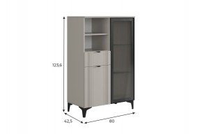 РИЧ Комод 2 со стеклом в Нытве - nytva.mebel24.online | фото 2