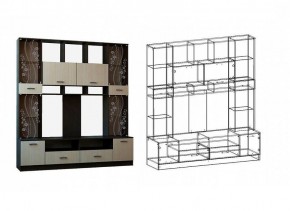 САБИНА ГОСТИНАЯ НАБОР №ВД-2 (венге/дуб белфорт) в Нытве - nytva.mebel24.online | фото 2