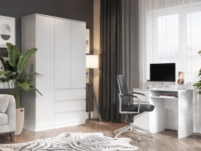 Шкаф 3-ств. с 3 ящиками "Бьянко" в Нытве - nytva.mebel24.online | фото 4