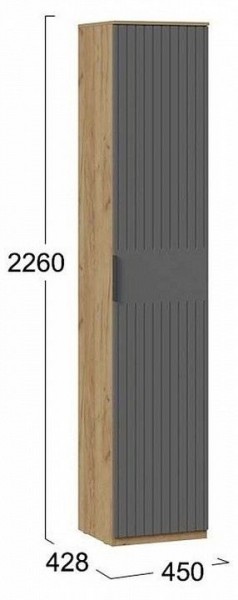 Шкаф для белья Хилтон Исп. 2 в Нытве - nytva.mebel24.online | фото 5