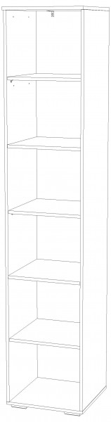 Шкаф для белья НМ 041.43 "Банни" Левый/Правый (Макарун) в Нытве - nytva.mebel24.online | фото 3