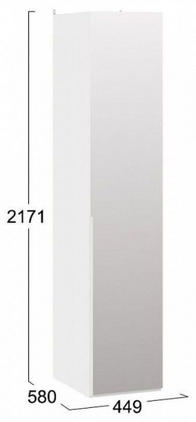 Шкаф для белья Порто СМ-393.07.002 в Нытве - nytva.mebel24.online | фото 4