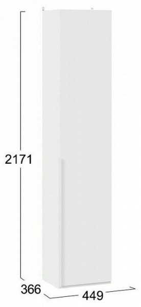 Шкаф для белья Порто СМ-393.07.211 в Нытве - nytva.mebel24.online | фото 12