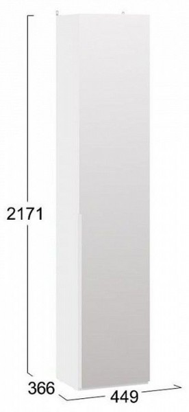Шкаф для белья Порто СМ-393.07.212 в Нытве - nytva.mebel24.online | фото 4