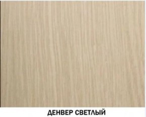 Шкаф для одежды №614 "Инна" Денвер светлый (*без полок) в Нытве - nytva.mebel24.online | фото 2
