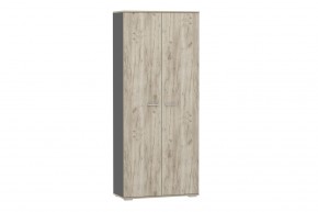 Шкаф для одежды НМ 040.42 "Санти" (Антрацит/Крафт Серый) в Нытве - nytva.mebel24.online | фото