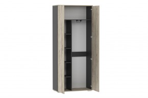 Шкаф для одежды НМ 040.42 "Санти" (Антрацит/Крафт Серый) в Нытве - nytva.mebel24.online | фото 2