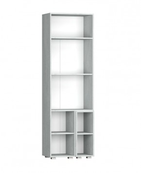 Шкаф Эльза (Бетонный Камень/Белый) в Нытве - nytva.mebel24.online | фото 3