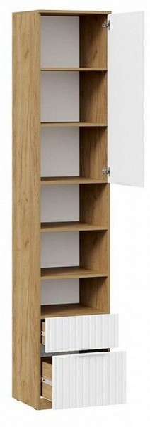 Шкаф комбинированный Хилтон Исп. 2 в Нытве - nytva.mebel24.online | фото 2