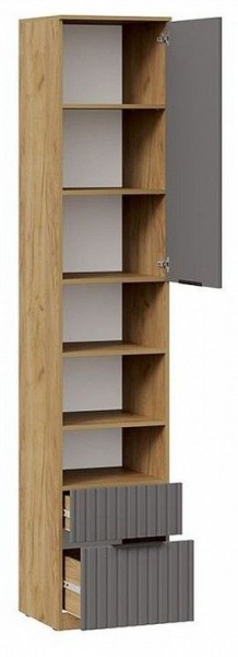 Шкаф комбинированный Хилтон Исп. 2 в Нытве - nytva.mebel24.online | фото 2
