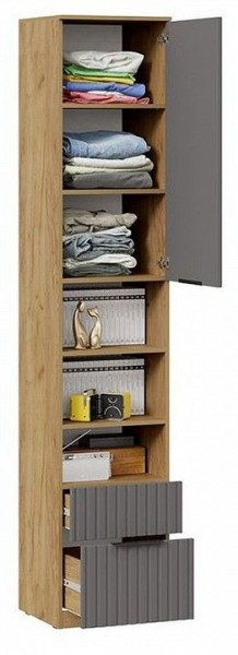Шкаф комбинированный Хилтон Исп. 2 в Нытве - nytva.mebel24.online | фото 5
