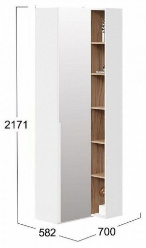 Шкаф комбинированный Порто СМ-393.21.025 в Нытве - nytva.mebel24.online | фото 2