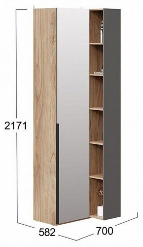 Шкаф комбинированный Порто СМ-393.21.025 в Нытве - nytva.mebel24.online | фото 2