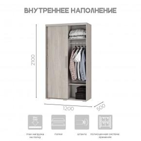 Шкаф-купе ШКК-11 (ясень белый) в Нытве - nytva.mebel24.online | фото 6