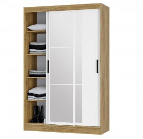 Шкаф-купе Тайм ШКК-03 (крафт/белый) в Нытве - nytva.mebel24.online | фото 3