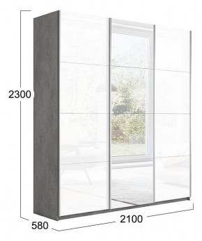 Шкаф-купе Траст СШК 2.210.70-15.13.15 в Нытве - nytva.mebel24.online | фото 3