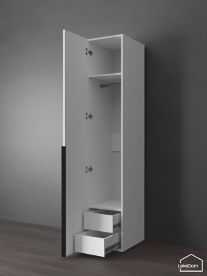 Шкаф Linnea MHR-1-3 2050х400х510 (Белый-М 11.1.2) в Нытве - nytva.mebel24.online | фото 7