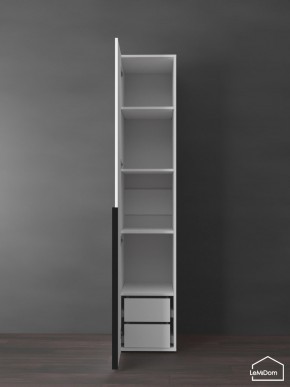 Шкаф Linnea MHR-1-3 2050х400х510 (Белый-М 11.1.2) в Нытве - nytva.mebel24.online | фото 7