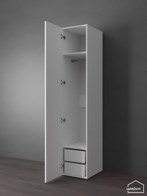 Шкаф Linnea MHR-1PO-3 2050х400х510 (Белый-М 11.1.1) в Нытве - nytva.mebel24.online | фото 4