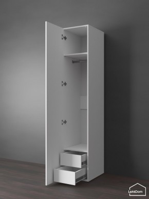 Шкаф Linnea MHR-1PO-3 2050х400х510 (Белый-М 11.1.2) в Нытве - nytva.mebel24.online | фото 5