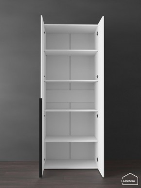 Шкаф Linnea MHR-2-2 2050х800х510 (Белый-М 11.1.1) в Нытве - nytva.mebel24.online | фото 4