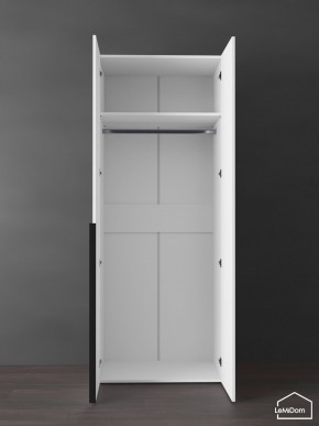 Шкаф Linnea MHR-2 2050х800х510 (Белый-М 11.1.1) в Нытве - nytva.mebel24.online | фото 4