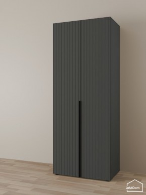 Шкаф Linnea MHR-2 2050х800х510 (Графит-М 11.1.25) в Нытве - nytva.mebel24.online | фото