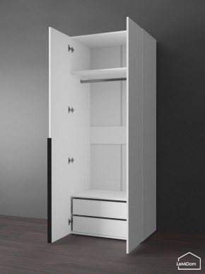 Шкаф Linnea MHR-2-3 2050х800х510 (Белый-М 11.1.2) в Нытве - nytva.mebel24.online | фото 6