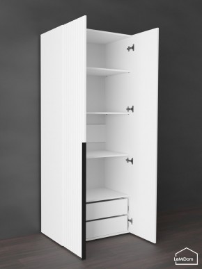 Шкаф Linnea MHR-2-4 2050х800х510 (Белый-М 11.1.1) в Нытве - nytva.mebel24.online | фото 6