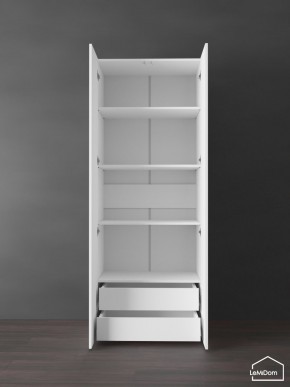 Шкаф Linnea MHR-2PO-4 2050х800х510 (Белый-М 11.1.2) в Нытве - nytva.mebel24.online | фото 6