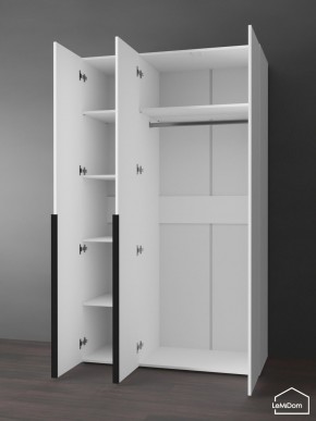 Шкаф Linnea MHR-3-1 2050х1200х510 (Белый-М 11.1.1) в Нытве - nytva.mebel24.online | фото 5