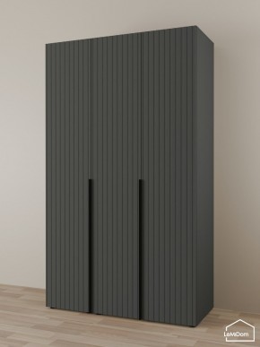 Шкаф Linnea MHR-3-1 2050х1200х510 (Графит-М 11.1.25) в Нытве - nytva.mebel24.online | фото