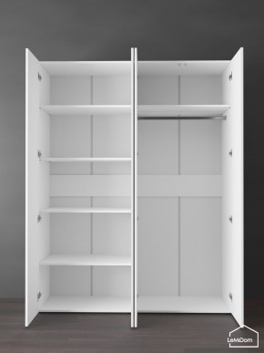 Шкаф Linnea MHR-4PO-1 2050х1600х510 (Белый-М 11.1.2) в Нытве - nytva.mebel24.online | фото 4