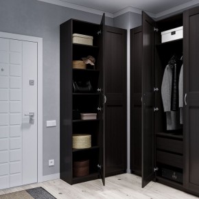 Шкаф МАКС однодверный узкий, цвет Дуб Венге в Нытве - nytva.mebel24.online | фото 4