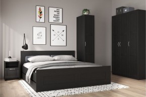 Шкаф ПЕГАС однодверный с рамочным фасадом, цвет Дуб Венге в Нытве - nytva.mebel24.online | фото 4