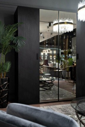 Шкаф платяной 140SA-51BL в Нытве - nytva.mebel24.online | фото 2