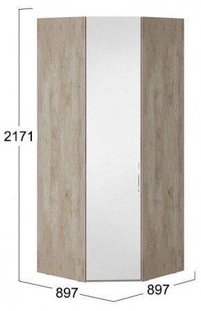 Шкаф платяной Эмбер СМ-348.07.007 L в Нытве - nytva.mebel24.online | фото 3
