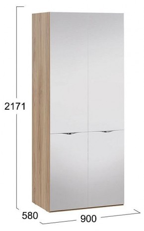 Шкаф платяной Глосс СМ-319.07.212 в Нытве - nytva.mebel24.online | фото 3