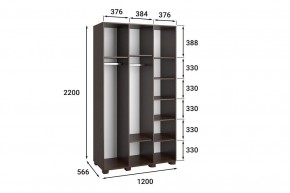 Шкаф платяной Монблан МБ-24К в Нытве - nytva.mebel24.online | фото 3