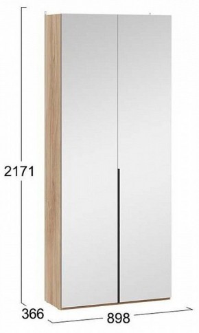 Шкаф платяной Порто СМ-393.07.224 в Нытве - nytva.mebel24.online | фото 4