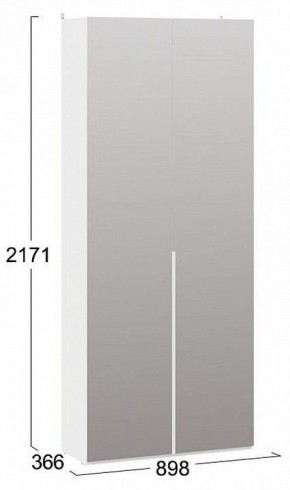 Шкаф платяной Порто СМ-393.07.224 в Нытве - nytva.mebel24.online | фото 3