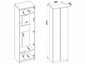 Шкаф платяной ШО-4 в Нытве - nytva.mebel24.online | фото 8