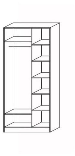 Шкаф платяной Венеция в Нытве - nytva.mebel24.online | фото 2