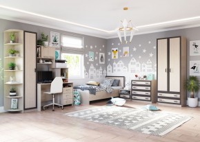 НАОМИ Шкаф 2-х створчатый с 2 ящиками в Нытве - nytva.mebel24.online | фото 2