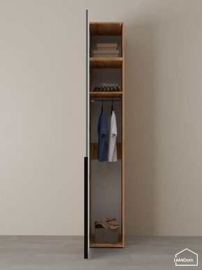 Шкаф с антресолью Linnea MHR-1A-1 2450х400х510 (ДВ-М 11.1.25) в Нытве - nytva.mebel24.online | фото 4