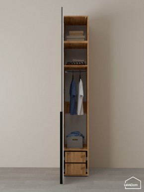 Шкаф с антресолью Linnea MHR-1A-3 2450х400х510 (ДВ-М 11.1.25) в Нытве - nytva.mebel24.online | фото 6