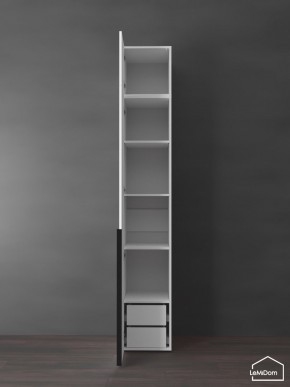 Шкаф с антресолью Linnea MHR-1A-4 2450х400х510 (Белый-М 11.1.2) в Нытве - nytva.mebel24.online | фото 6